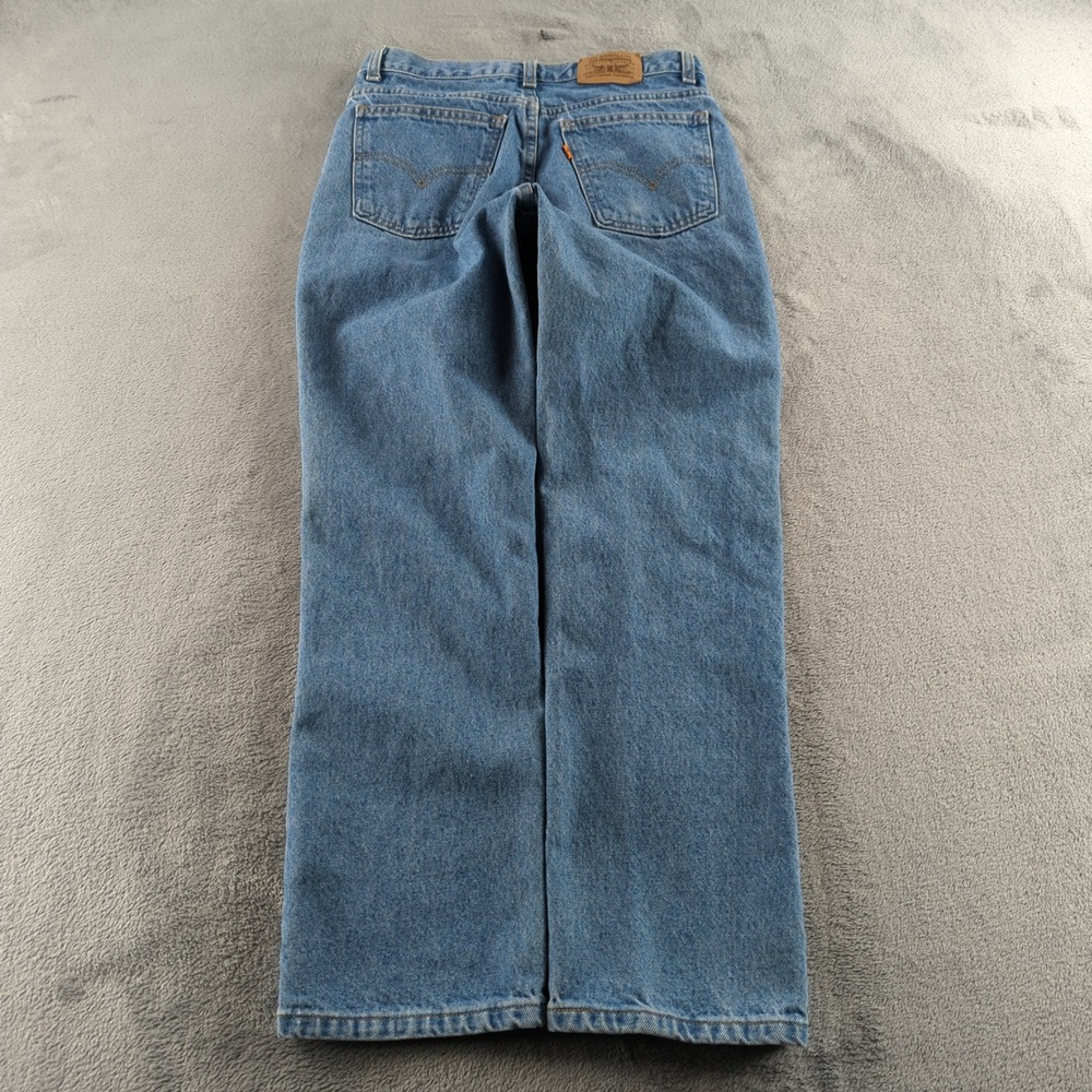 Vintage 1991 Levis Orange Tab Jeans 32 (Fits 30x30) Blue Faded Relaxed Denim
